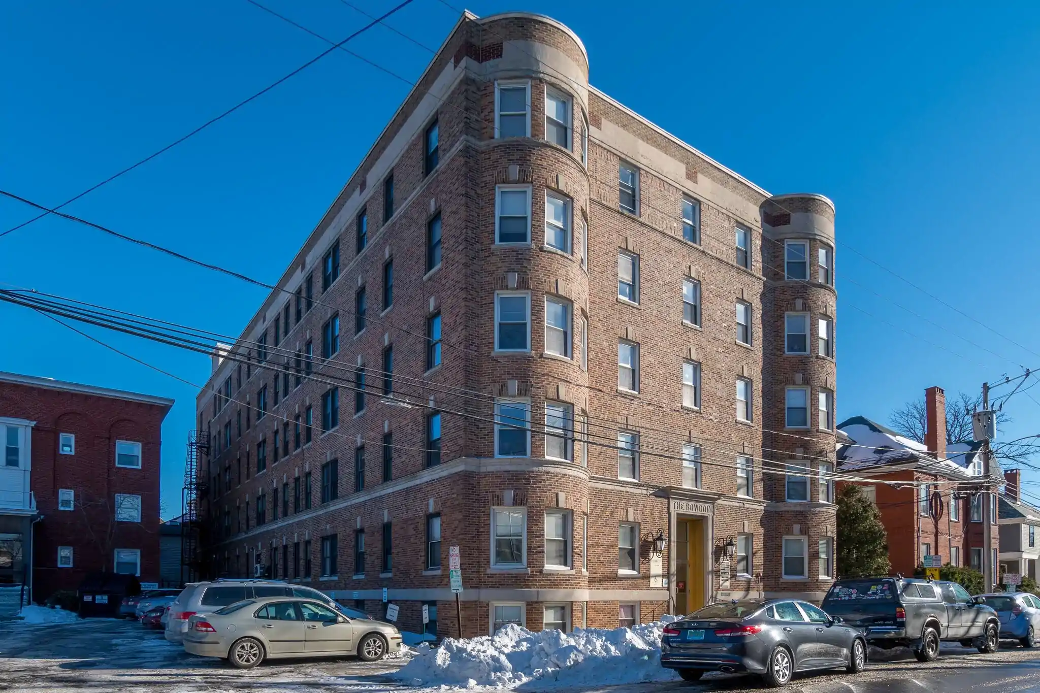The Bowdoin apartment building at 131 Chadwick Street, Portland Maine